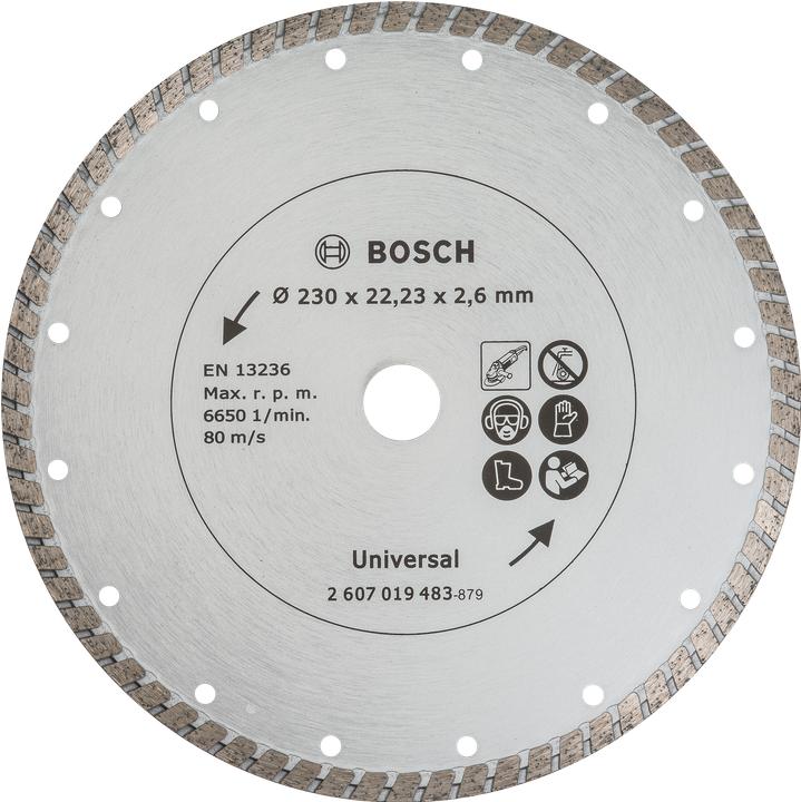Actual product image Bosch Zubehör Diamond TS Turbo 230mm Construction Material