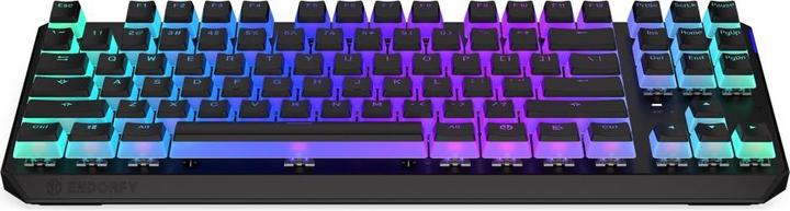 Actual product image Endorfy Thock TKL Wireless Mechanical Keyboard with RGB Pudding Edition (USA, Kailh Red Switch) (US, Cable)