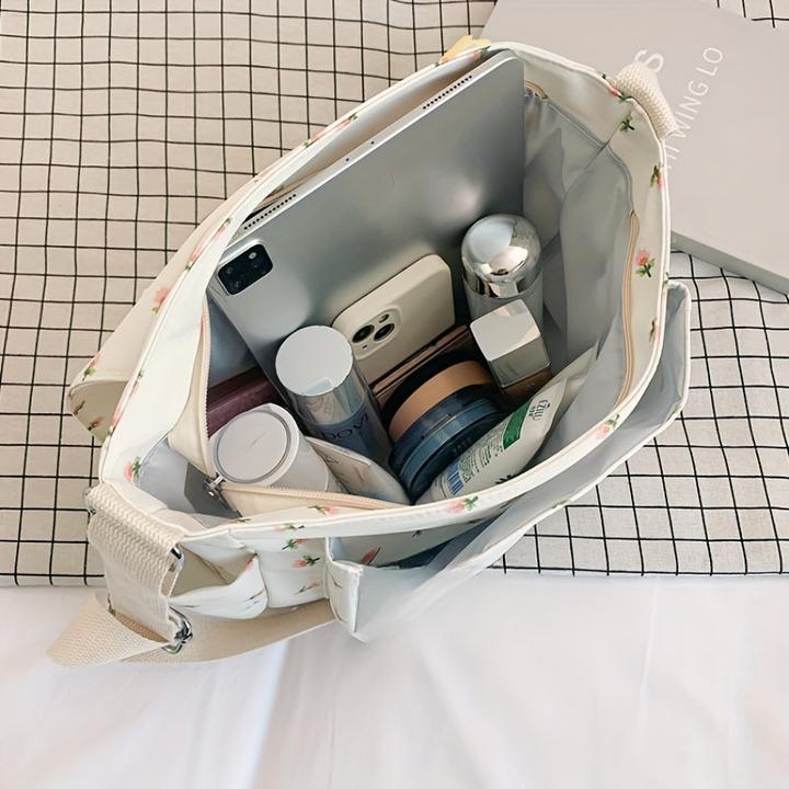 Image du produit Only-Bags.Store Grosse Kapazität Nylon Material Messenger Bag, Causal Design Crossbody Bag mit Reissverschluss