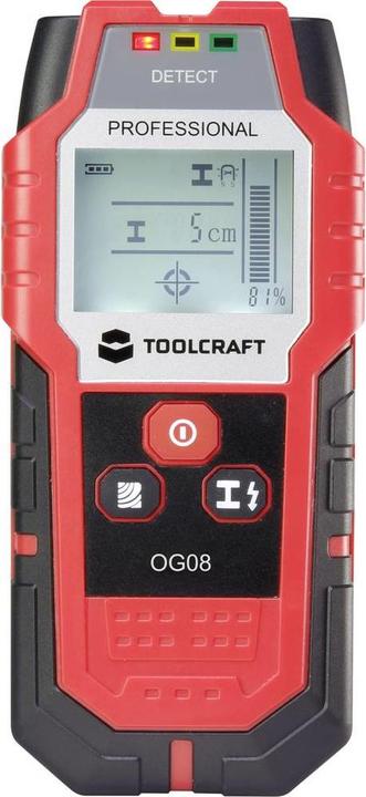 Produktbild Toolcraft Ortungsgerät OG 08 Ortungstief