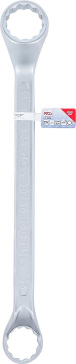 Produktbild BGS Doppel-Ringschlüssel | tief gekröpft | SW 36 x 41 mm (41 mm, 36 mm)