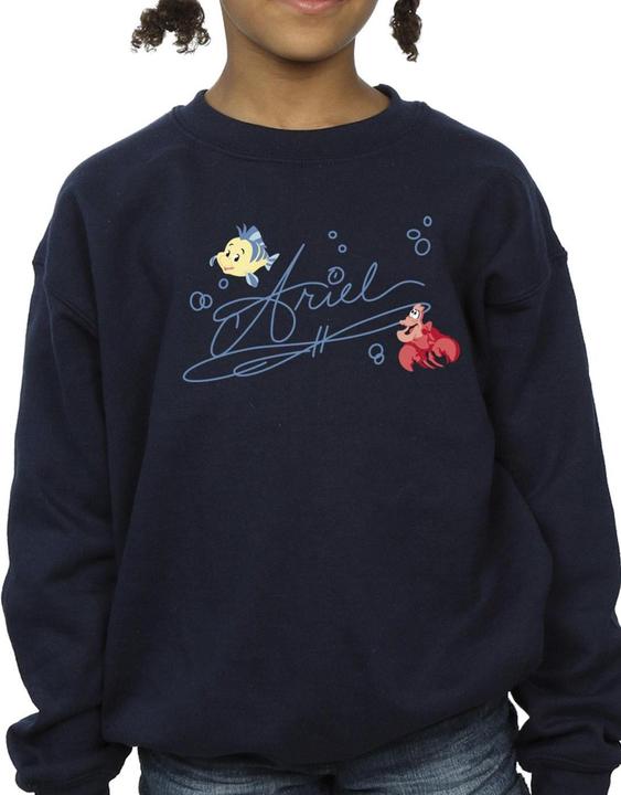 Immagine prodotto Disney The Little Mermaid Ariel Felpa Ragazze (140, 146)