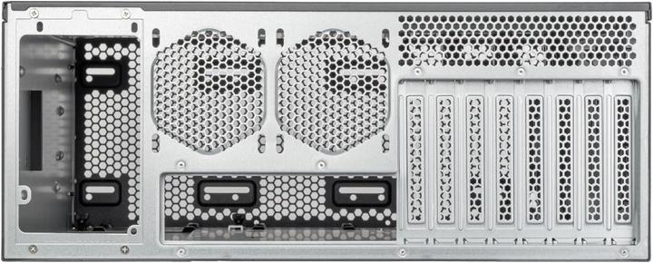 Actual product image Silverstone SST-RM4A - 4U Rackmount Server Chassis with enhanced 360mm radiators compatiblity and su