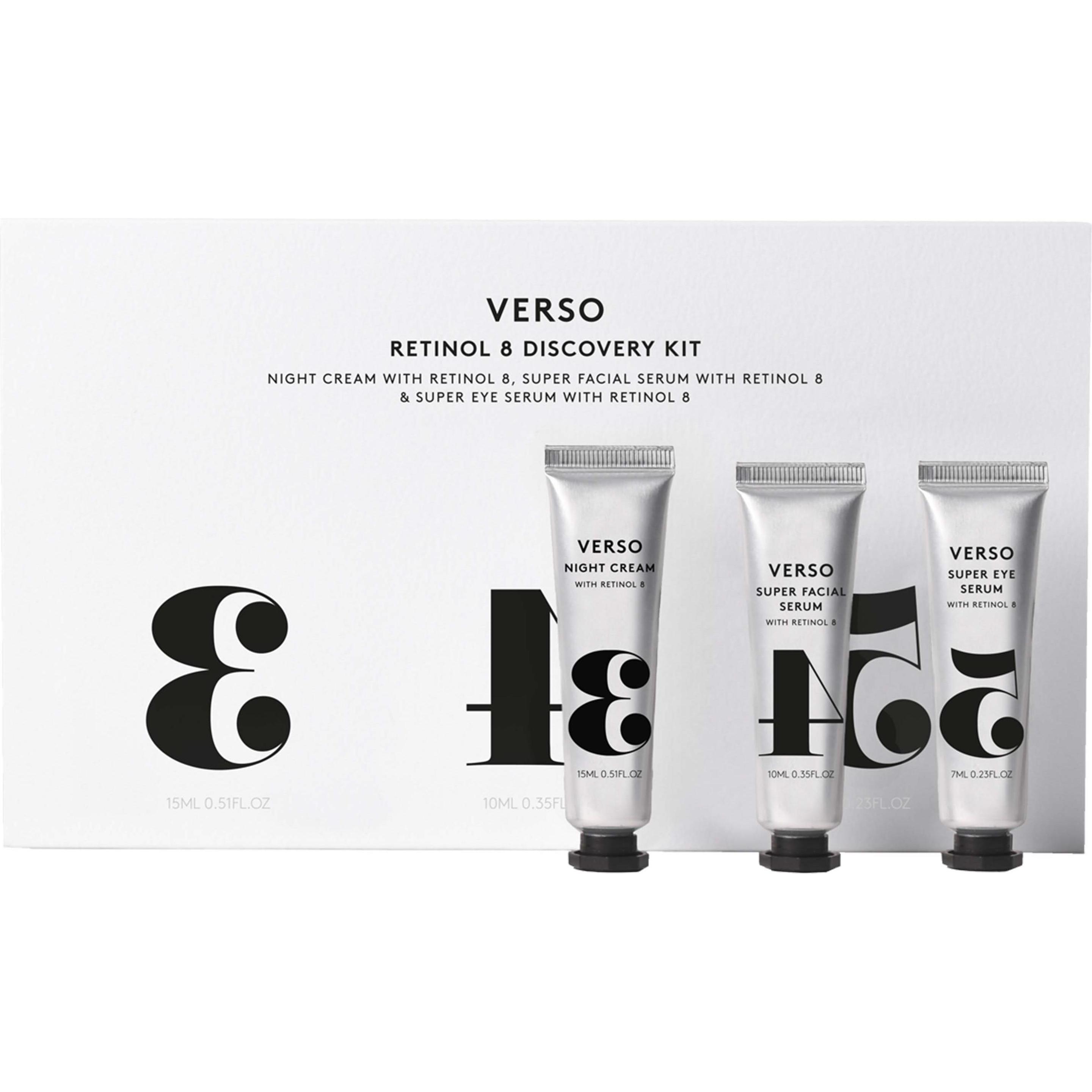 Verso, Set regalo bellezza, - Skincare Retinol 8 Discovery Kit (Set per la cura del viso)