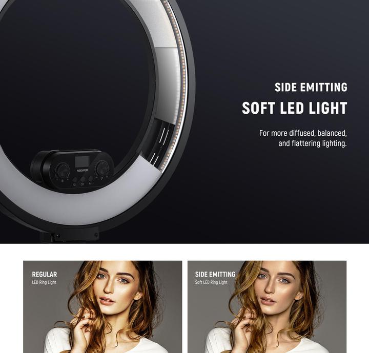 Immagine prodotto Neewer RL45B Edge Lit Soft Ring Light