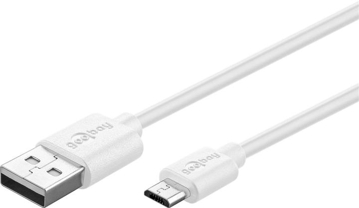 Produktbild Goobay Micro USB Lade- und Synchronisationskabel, 2 m (2 m, USB 2.0)