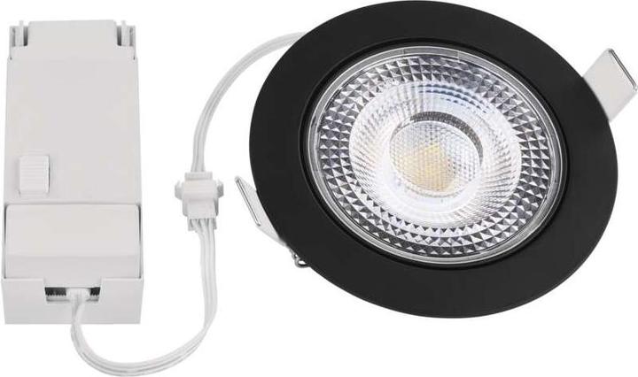 Produktbild Emos LED-Deckenspot GERI 6,5W 780LM IP20 CCT schwarz (700 lm)