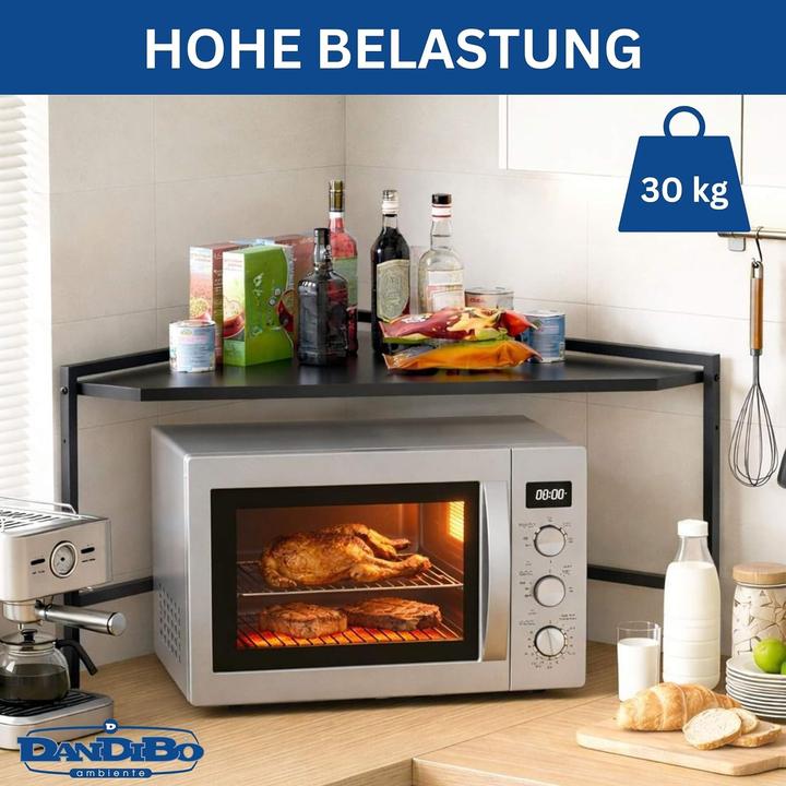Produktbild DanDiBo Verstellbares Mikrowellenregal