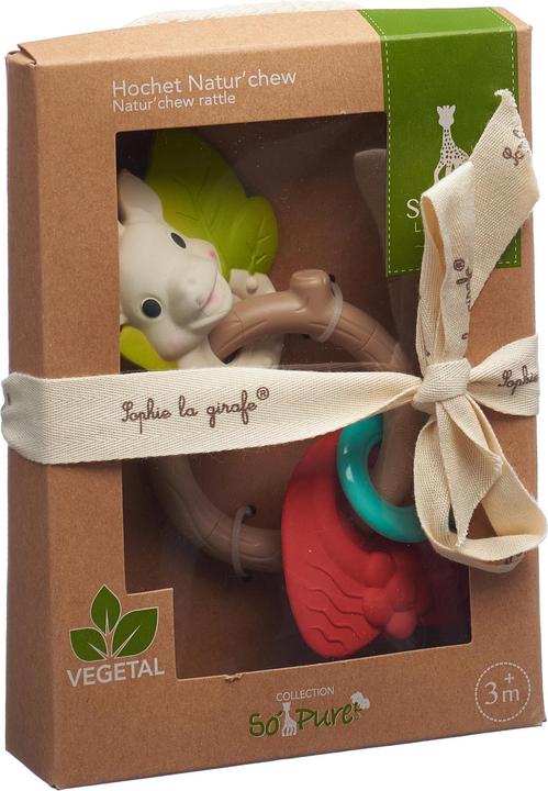 Actual product image Sophie la girafe Teething ring So'Pure Nature