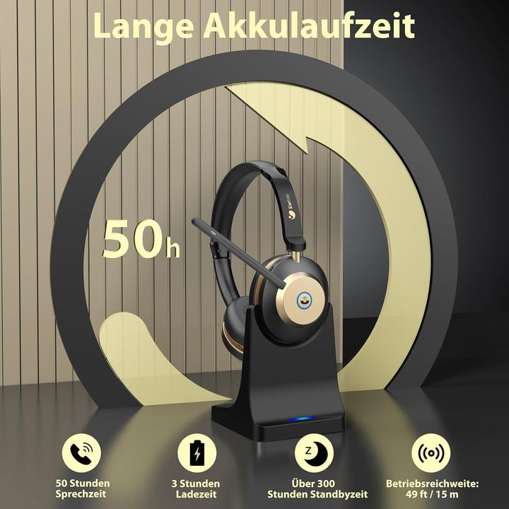 Produktbild EarBay Kabelloses Bluetooth-Headset mit Mikrofon (Kabellos)