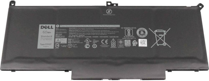 Produktbild Dell F3YGT (4 Zellen, 7500 mAh)