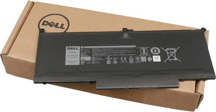 Produktbild Dell F3YGT (4 Zellen, 7500 mAh)