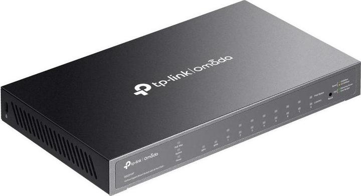 Produktbild TP-Link 10-Port Gigabit Smart Switch mit 8x PoE+, lüfterlos, Omada Cloud (10 Ports)