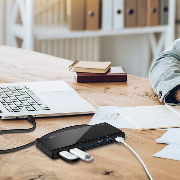 Produktbild TP-Link Uh700 (Micro USB, 7 Ports)