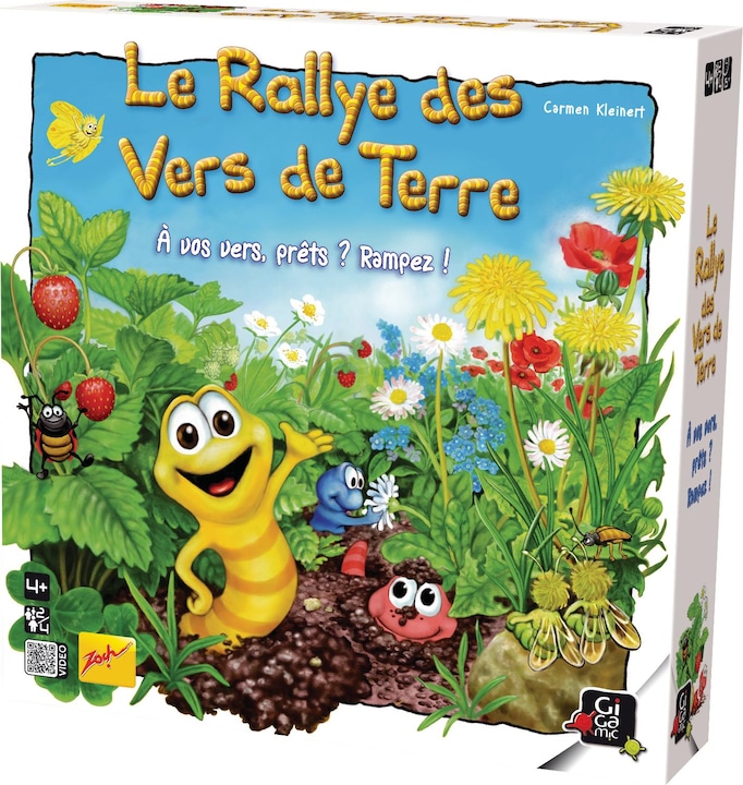Produktbild Gigamic Le Rallye des vers de terre f (Französisch)