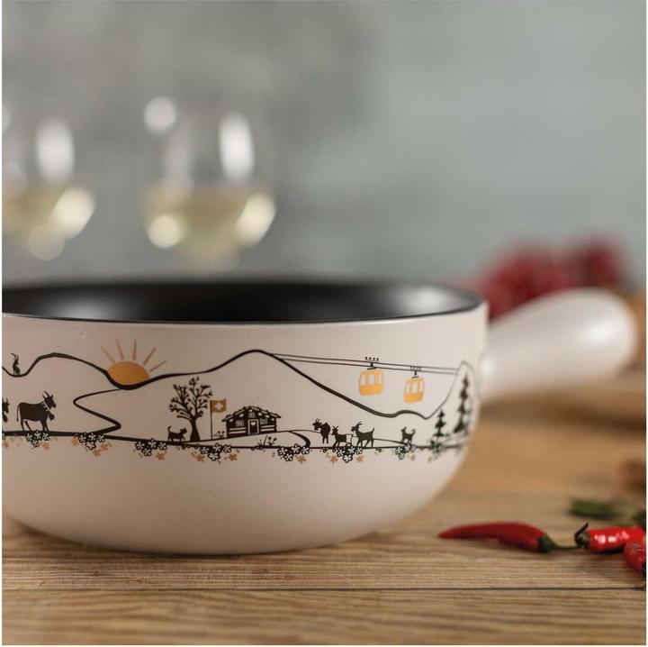 Actual product image Kuhn Rikon Fondue pot Gondel white Ø 23 cm (2.60 l)