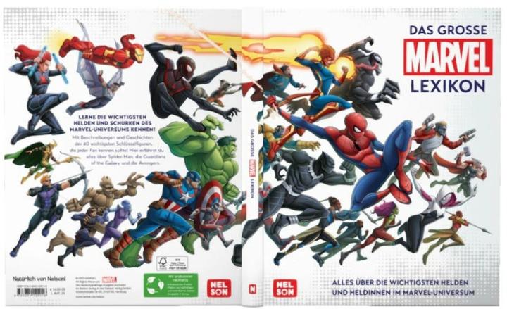 Actual product image Marvel: Das grosse Marvel-Lexikon (German, 2023)