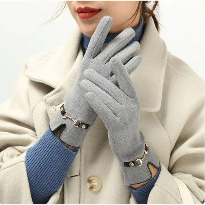 Actual product image MU Style Elegant Series ladies finger gloves (1 pair) (One size)