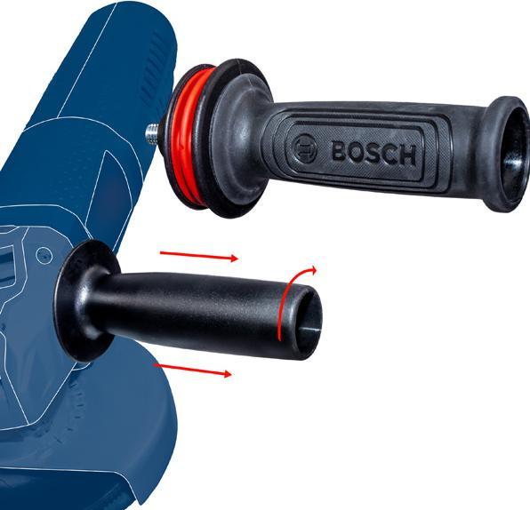 Image du produit Bosch Professional Zubehör Poignée PRO, M10