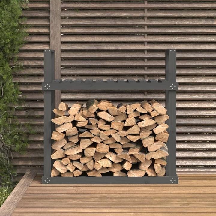 Actual product image vidaXL Kaminholzregal