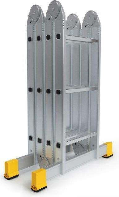 Actual product image Forte tools Universal Joimted 4-Element Ladder 4x3 (Stepladder, 95 cm)