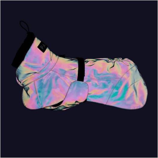 Immagine prodotto Paikka Regenmantel Visibility Lite Leo für Hunde 45 (45, Cappotto per cani)