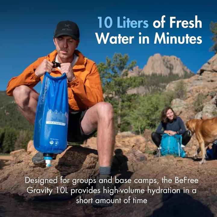 Actual product image Katadyn BeFree Gravity