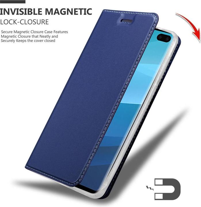 Produktbild Cadorabo Book Classy Style Cover (Samsung Galaxy S10+)