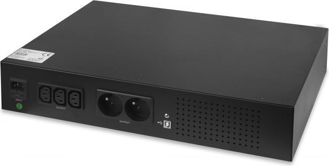 Produktbild No Name Usv Unterbrechungsfreie Stromversorgung Volt Polska Rackups 850va 480w (850 VA, 480 W, Line-Interaktiv USV)