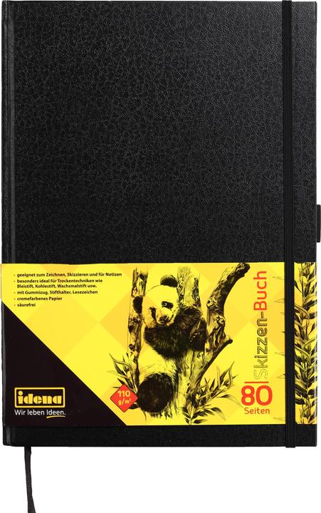 Idena Skizzenbuch A4 80 Blatt 110g FSC-Mix