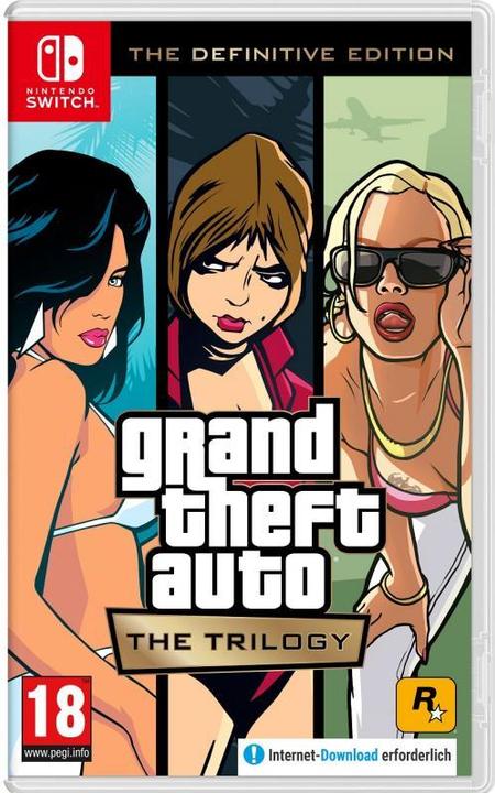Image du produit 2K Games Grand Theft Auto: The Trilogy - Definitive Edition (Switch, DE)