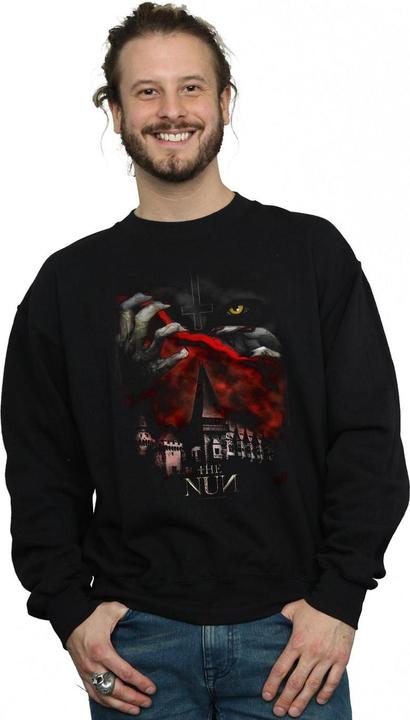 Actual product image The Nun Mens Masked Face Sweatshirt (XL)