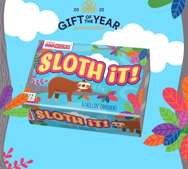 Actual product image United Oddsocks Sloth it (pack of 3, 37 - 42)