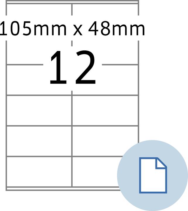 Immagine prodotto HERMA Universal Etiketten A4