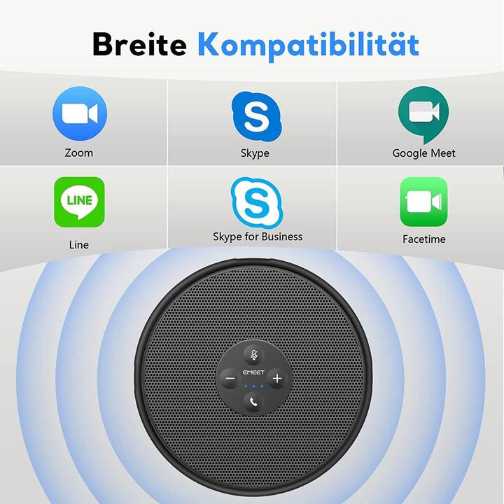 Actual product image EMeet Konferenzlautsprecher mit Geräuschreduzierung