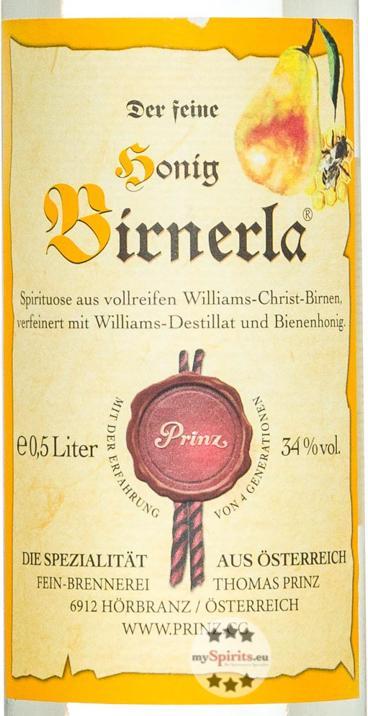 Produktbild Prinz Honig Birnerla