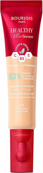 Bourjois Healthy Mix Serum Clean & Vegan Roll-on Concealer (51 Light Vanilla)