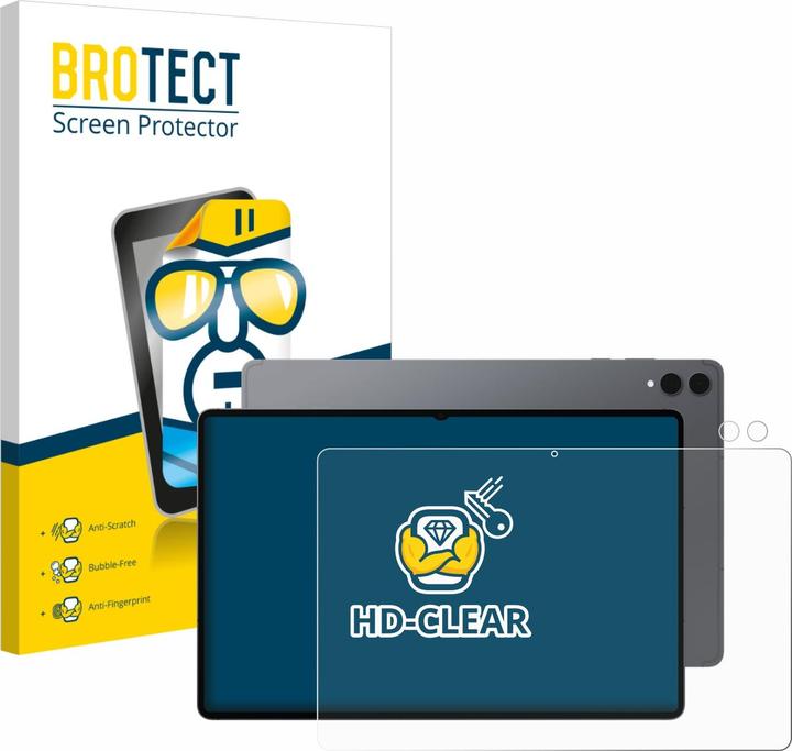 BROTECT Schutzfolie für Samsung Galaxy Tab S11 Ultra (Display+Kamera) Displayschutz Displayschutzfolie (1 Stk., Samsung Galaxy Tab S11 Ultra)