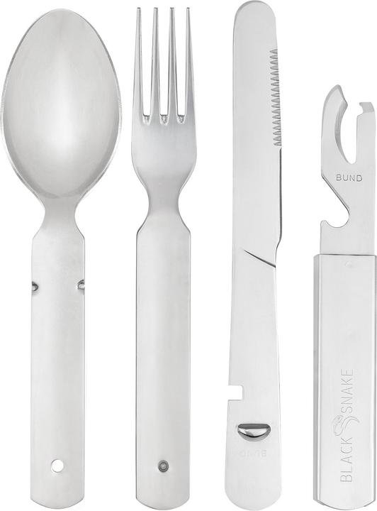 Produktbild Black Snake Edelstahl Essbesteck Set