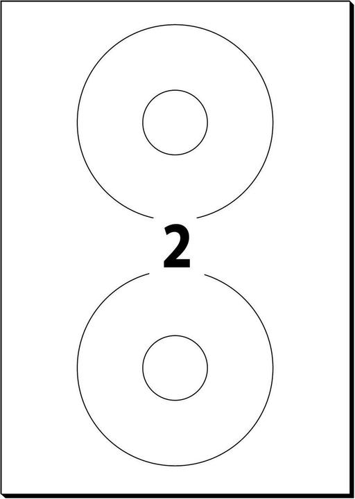 Produktbild Sigel CD-/DVD-Etiketten