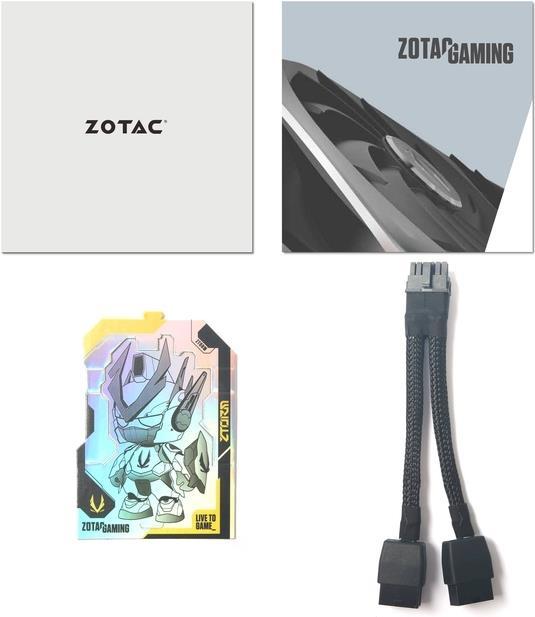 Actual product image Zotac GeForce RTX 4070 SUPER Twin Edge (12 GB)