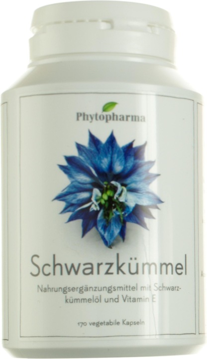 Phytopharma Schwarzkümmelöl (1 Stück, Kapseln, 160 g)