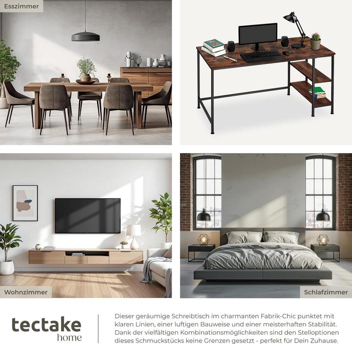 Immagine prodotto tectake Donegal (140 x 60 x 76,5 cm)