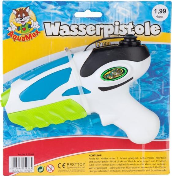 Produktbild Besttoy Wasserpistole - Water Gun - weiss - (Tank Integriert)