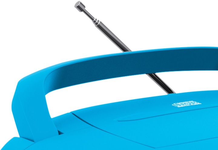 Actual product image Bigben Portable CD/ Radio CD61 USB - blue (VHF)