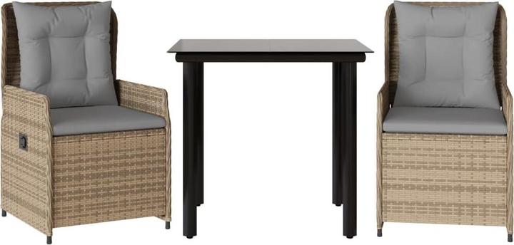 Beige, Black, Light grey