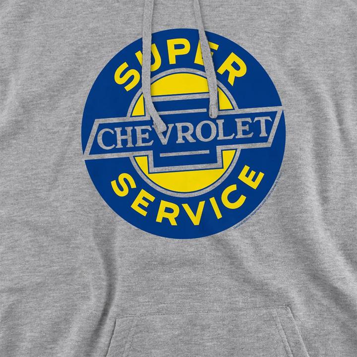 Immagine prodotto Chevrolet Super Service Felpa con Cappuccio Adulto Unisex (XXL)