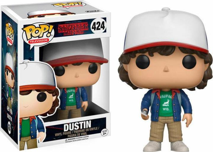 Actual product image Funko POP! - Stranger Things: Dustin