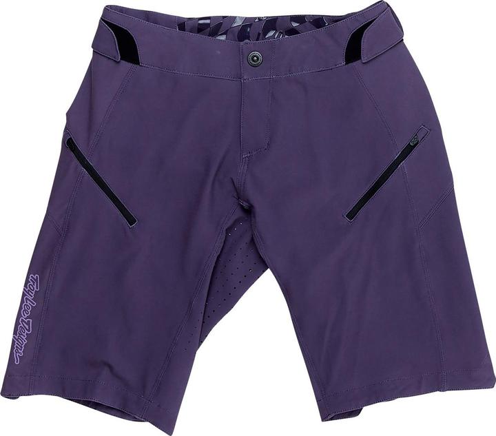 Actual product image Troy Lee Designs Womens Lilium Short, Solid, deep purple, M (M)