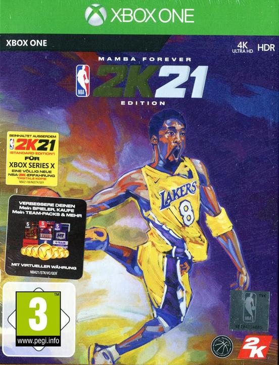 Produktbild 2K Games NBA 2K21 - Mamba Forever Edition (Xbox One X, Xbox Series X, EN)